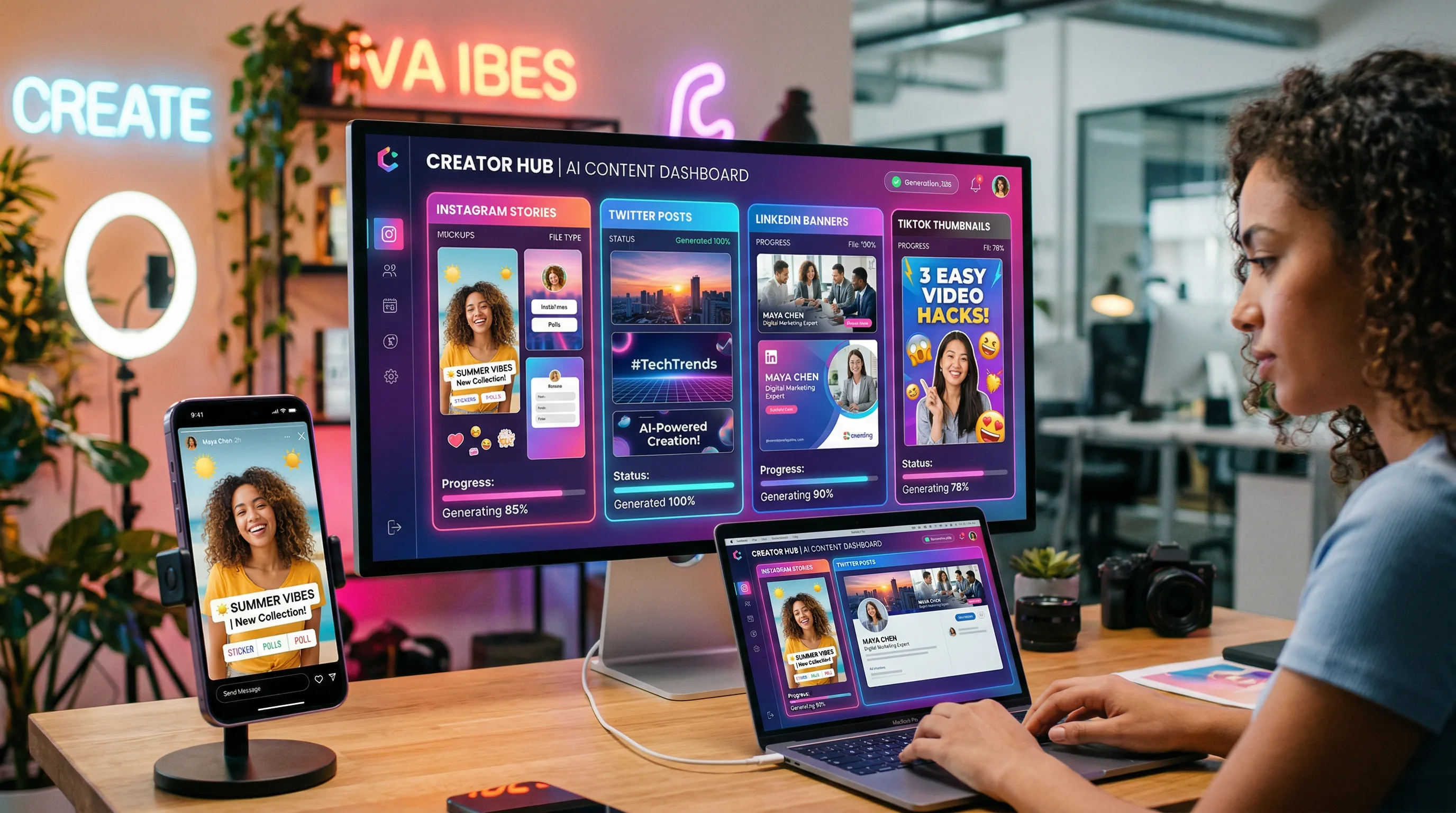 How to Create Scroll-Stopping Social Media Graphics with AI in Minutes