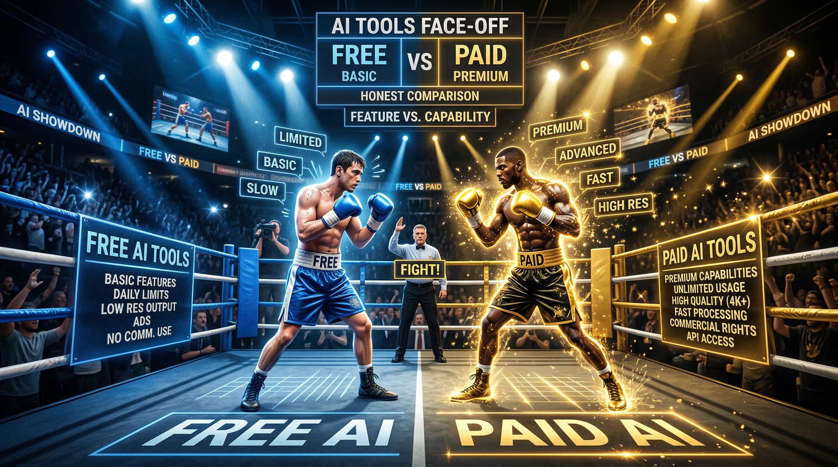 Free vs. Paid AI Tools: An Honest Comparison of What You Actually Get