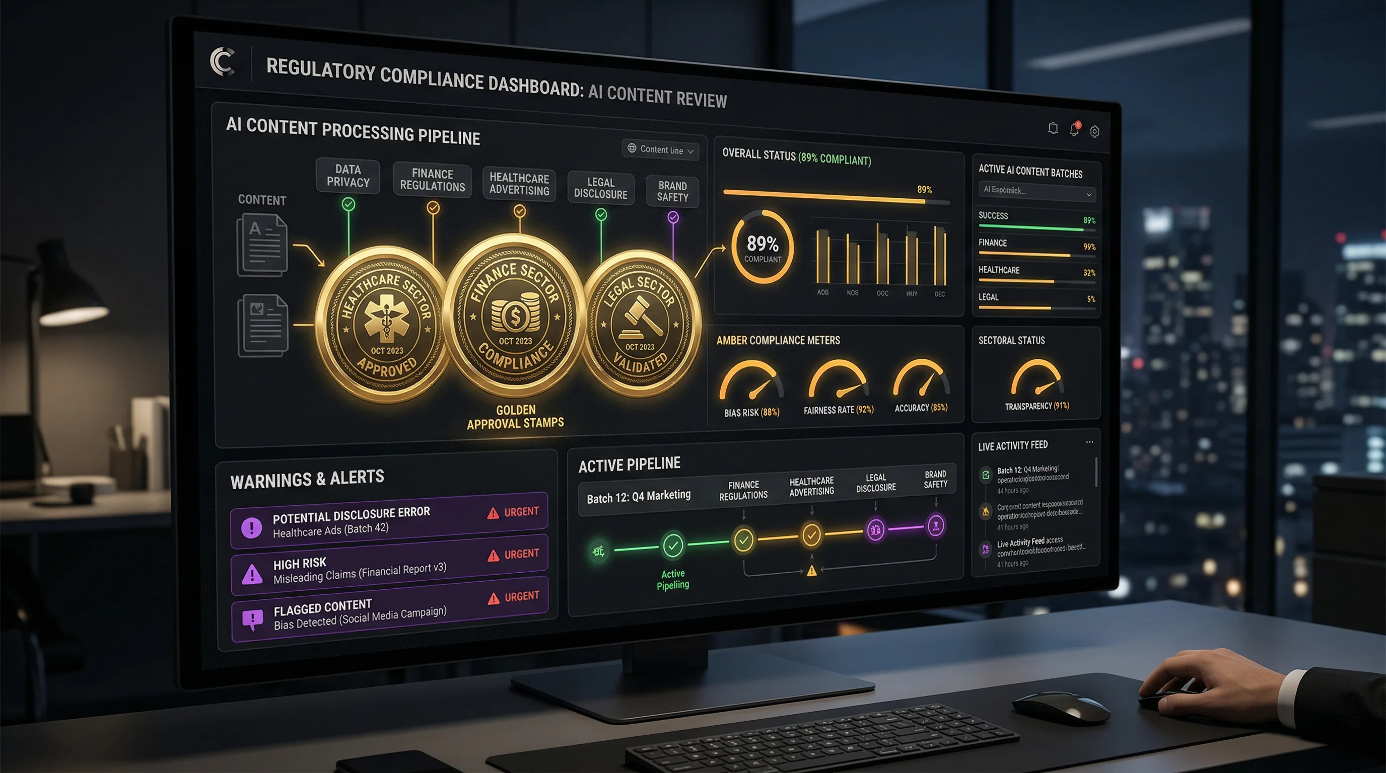 AI Content in Regulated Marketing: Compliance Guide for Health, Finance, and Legal Ads